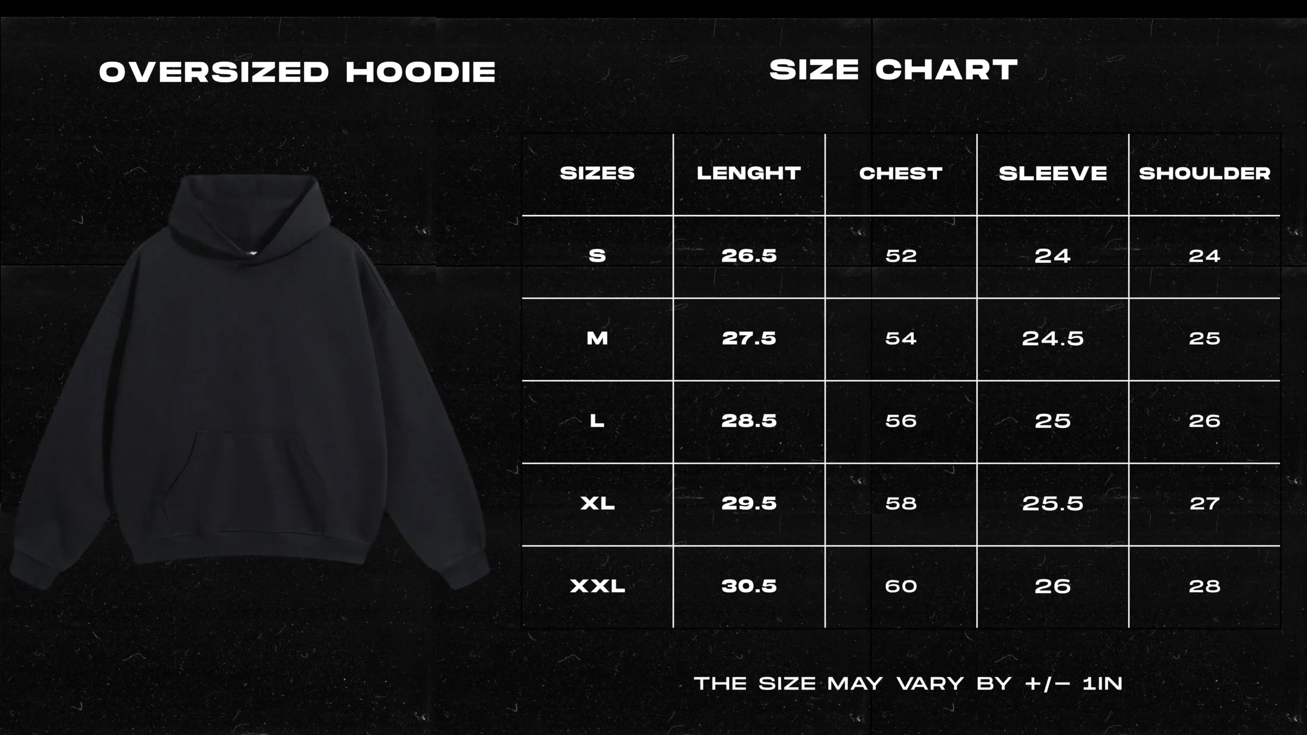 Heavy Winter Oversized Hoodie with Fleece Inside - Image 2